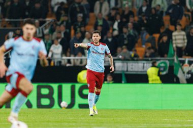 Jakub Moder, Real Betis Balompie ve Feyenoord Rotterdam (Maciej Rogowski / Ball Raw Images) takımları arasında oynanan UEFA Avrupa Ligi maçında görüldü.)