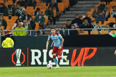 Jakub Moder, Real Betis Balompie ve Feyenoord Rotterdam (Maciej Rogowski / Ball Raw Images) takımları arasında oynanan UEFA Avrupa Ligi maçında görüldü.)