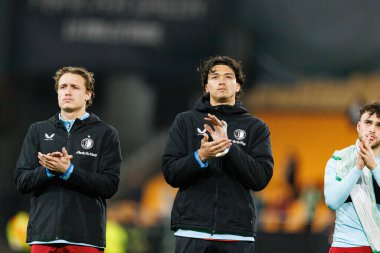 UEFA Avrupa Ligi maçında Real Betis Balompie ve Feyenoord Rotterdam (Maciej Rogowski / Ball Raw Images) takımları arasında Tobias Van Del Elshout ve Mannou berger görüldü.)