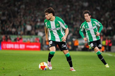 Abde Ezzalzouli Copa Del Rey çeyrek final maçında Real Betis Balompie ve Atletico de Madrid (Maciej Rogowski / Ball Raw Images) takımları arasında görüldü.)