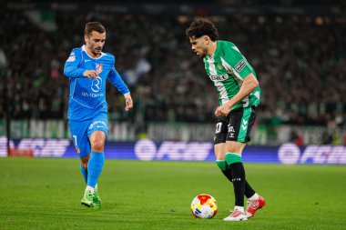 Antoine Griezmann ve Abde Ezzalzouli Copa Del Rey çeyrek final maçında Real Betis Balompie ve Atletico de Madrid (Maciej Rogowski / Ball Raw Images)