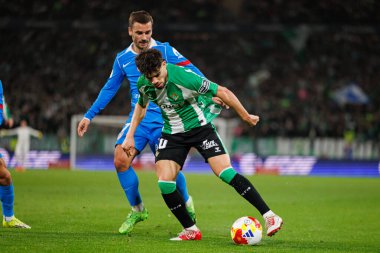 Antoine Griezmann ve Abde Ezzalzouli Copa Del Rey çeyrek final maçında Real Betis Balompie ve Atletico de Madrid (Maciej Rogowski / Ball Raw Images)