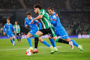 Abde Ezzalzouli Copa Del Rey çeyrek final maçında Real Betis Balompie ve Atletico de Madrid (Maciej Rogowski / Ball Raw Images) takımları arasında görüldü.)