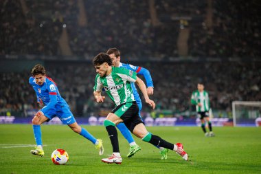 Abde Ezzalzouli Copa Del Rey çeyrek final maçında Real Betis Balompie ve Atletico de Madrid (Maciej Rogowski / Ball Raw Images) takımları arasında görüldü.)