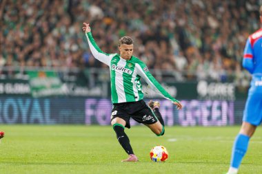 Real Betis Balompie ve Atletico de Madrid (Maciej Rogowski / Ball Raw Images) takımları arasında oynanan Copa Del Rey çeyrek final maçında Nelson Deossa görüldü)