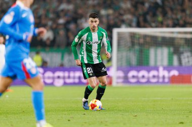 Marc Roca, Real Betis Balompie ve Atletico de Madrid takımları arasında oynanan Copa Del Rey çeyrek final maçında görüldü (Maciej Rogowski / Ball Raw Images)