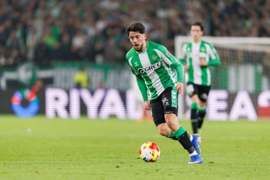 Real Betis Balompie ve Atletico de Madrid (Maciej Rogowski / Ball Raw Images) takımları arasında oynanan Copa Del Rey çeyrek final maçında Pablo Fornals görüldü.)