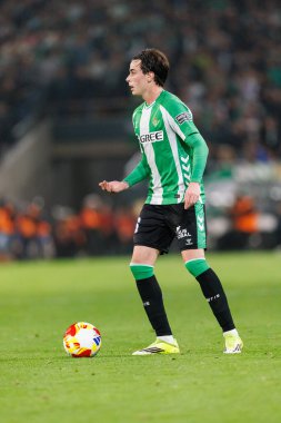Valentin Gomez Copa Del Rey çeyrek final maçında Real Betis Balompie ve Atletico de Madrid (Maciej Rogowski / Ball Raw Images) takımları arasında görüldü.)