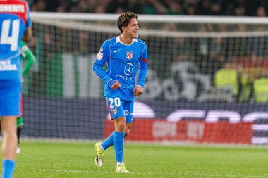 Giuliano Simeone Copa Del Rey çeyrek final maçında Real Betis Balompie ve Atletico de Madrid (Maciej Rogowski / Ball Raw Images) takımları arasında görüldü.)