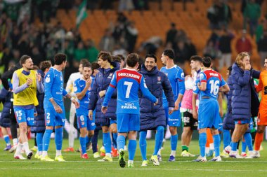 Antoine Griezmann ve Nico Gonzalez Copa Del Rey çeyrek final maçında Real Betis Balompie ve Atletico de Madrid (Maciej Rogowski / Ball Raw Images)