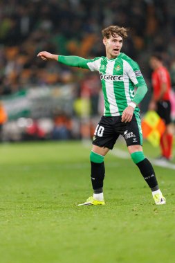 Real Betis Balompie ve Atletico de Madrid takımları arasında oynanan Copa Del Rey çeyrek final maçında görülen Angel Ortiz (Maciej Rogowski / Ball Raw Images)