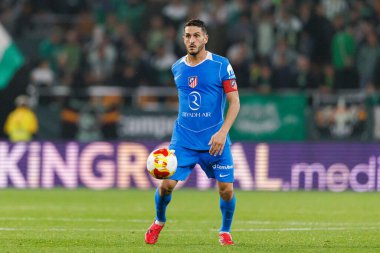Real Betis Balompie ve Atletico de Madrid (Maciej Rogowski / Ball Raw Images) takımları arasında Copa Del Rey çeyrek final maçında görüldü.)