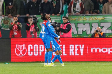 Ademola Lookman Copa Del Rey çeyrek final maçında Real Betis Balompie ve Atletico de Madrid (Maciej Rogowski / Ball Raw Images)