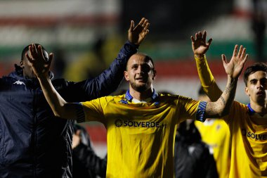 Nodar Lominadze, Liga Portekiz maçı sırasında Estrela Amadora ve GD Estoril praia takımları arasında Estadio Jose Gomes 'de (Maciej Rogowski / Ball Raw Images)