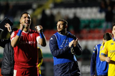 Martin Turk, Liga Portekiz maçı sırasında Estrela Amadora ve GD Estoril praia takımları arasında Estadio Jose Gomes 'de görüldü (Maciej Rogowski / Ball Raw Images)