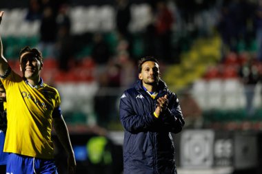 Joao Carvalho, Liga Portekiz maçı sırasında Estrela Amadora ve GD Estoril praia takımları arasında Estadio Jose Gomes 'de görüldü (Maciej Rogowski / Ball Raw Images)