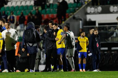 Pedro Amaral, Liga Portekiz maçı sırasında Estrela Amadora ve GD Estoril praia takımları arasında Estadio Jose Gomes (Maciej Rogowski / Ball Raw Images)