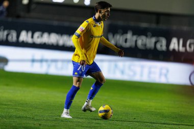 Liga Portekiz maçı sırasında Estrela Amadora ve GD Estoril praia takımları arasında Estadio Jose Gomes 'de (Maciej Rogowski / Ball Raw Images)