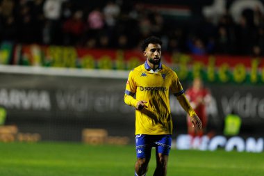 Rafik Guitane, Liga Portekiz maçı sırasında Estrela Amadora ve GD Estoril praia takımları arasında Estadio Jose Gomes 'de görüldü (Maciej Rogowski / Ball Raw Images)