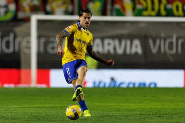 Ricard Sanchez, Liga Portekiz maçı sırasında Estrela Amadora ve GD Estoril praia takımları arasında Estadio Jose Gomes 'de görüldü (Maciej Rogowski / Ball Raw Images)