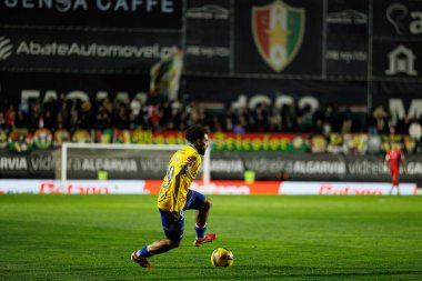 Rafik Guitane, Liga Portekiz maçı sırasında Estrela Amadora ve GD Estoril praia takımları arasında Estadio Jose Gomes 'de görüldü (Maciej Rogowski / Ball Raw Images)