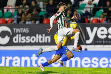 Bernardo Schappo, Liga Portekiz maçı sırasında Estrela Amadora ve GD Estoril praia takımları arasında Estadio Jose Gomes 'de (Maciej Rogowski / Ball Raw Images)