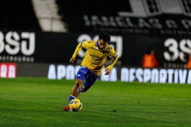 Rafik Guitane, Liga Portekiz maçı sırasında Estrela Amadora ve GD Estoril praia takımları arasında Estadio Jose Gomes 'de görüldü (Maciej Rogowski / Ball Raw Images)