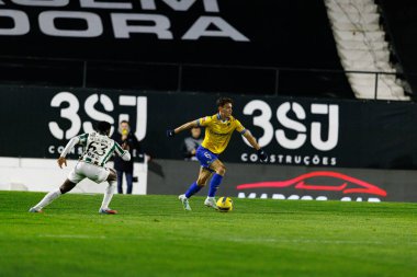 Jandro Orellana, Liga Portekiz maçı sırasında Estrela Amadora ve GD Estoril praia takımları arasında Estadio Jose Gomes 'de görüldü (Maciej Rogowski / Ball Raw Images)