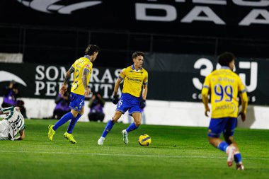 Jandro Orellana, Liga Portekiz maçı sırasında Estrela Amadora ve GD Estoril praia takımları arasında Estadio Jose Gomes 'de görüldü (Maciej Rogowski / Ball Raw Images)
