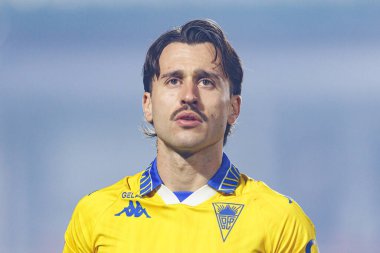 Ricard Sanchez, Liga Portekiz maçı sırasında Estrela Amadora ve GD Estoril praia takımları arasında Estadio Jose Gomes 'de görüldü (Maciej Rogowski / Ball Raw Images)