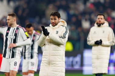 Manuel Locatelli, Juventus FC ve SL Benfica (Maciej Rogowski / Ball Raw Images) arasındaki Şampiyonlar Ligi faz maçında görüldü.)