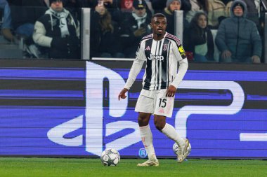 Pierre Kalulu, Juventus FC ve SL Benfica (Maciej Rogowski / Ball Raw Images) arasındaki Şampiyonlar Ligi faz maçında görüldü.)