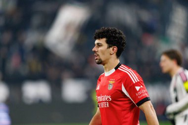 Tomas Araujo, Juventus FC ve SL Benfica (Maciej Rogowski / Ball Raw Images) arasındaki Şampiyonlar Ligi faz maçında görüldü.)