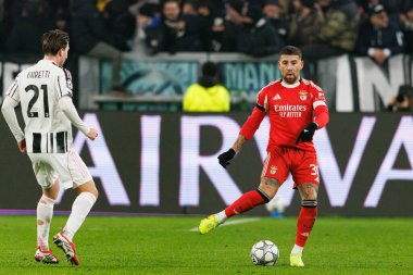 Nicolas Otamendi, Juventus FC ve SL Benfica (Maciej Rogowski / Ball Raw Images) arasındaki Şampiyonlar Ligi faz maçında görüldü.)