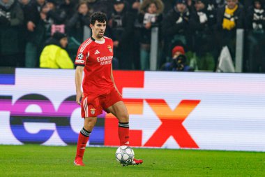 Tomas Araujo, Juventus FC ve SL Benfica (Maciej Rogowski / Ball Raw Images) arasındaki Şampiyonlar Ligi faz maçında görüldü.)