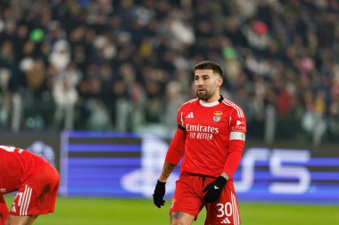 Nicolas Otamendi, Juventus FC ve SL Benfica (Maciej Rogowski / Ball Raw Images) arasındaki Şampiyonlar Ligi faz maçında görüldü.)