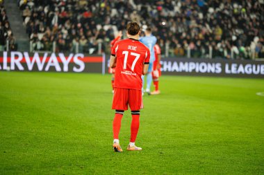Amar Dediç, Juventus FC ile SL Benfica (Maciej Rogowski / Ball Raw Images) arasındaki Şampiyonlar Ligi faz maçında görüldü.)
