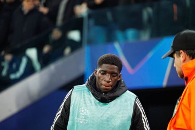 Daniel Banjaqui, Juventus FC ve SL Benfica (Maciej Rogowski / Ball Raw Images) arasındaki Şampiyonlar Ligi faz maçında görüldü.)