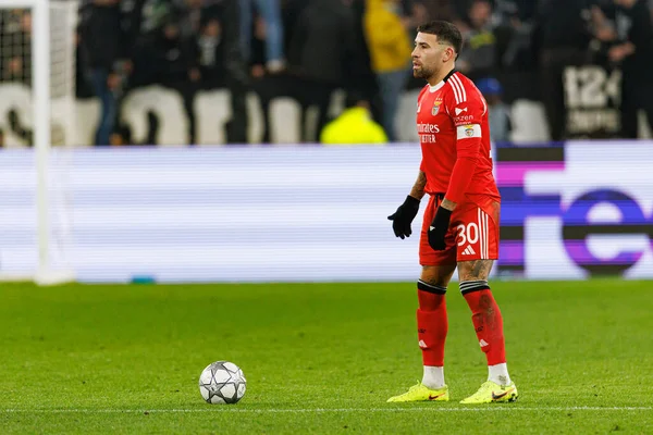 Nicolas Otamendi, Juventus FC ve SL Benfica (Maciej Rogowski / Ball Raw Images) arasındaki Şampiyonlar Ligi faz maçında görüldü.)