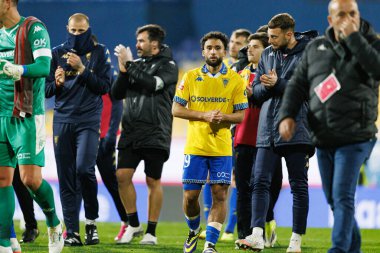 Liga Portekiz maçında Estoril Praia ve Vitoria SC takımları arasında Estadio Antonio Coimbra da Mota (Maciej Rogowski / Ball Raw Images)