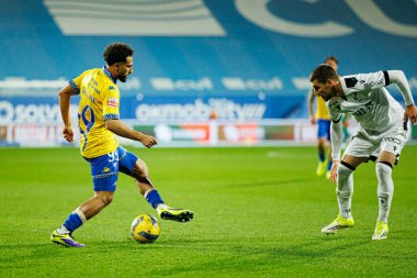 Liga Portekiz maçında Estoril Praia ve Vitoria SC takımları arasında Estadio Antonio Coimbra da Mota (Maciej Rogowski / Ball Raw Images)