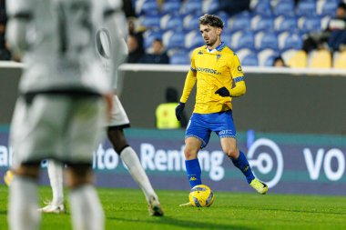 Jordan Holsgrove, Liga Portekiz maçı sırasında Estoril Praia ve Vitoria SC takımları arasında Estadio Antonio Coimbra da Mota (Maciej Rogowski / Ball Raw Images)