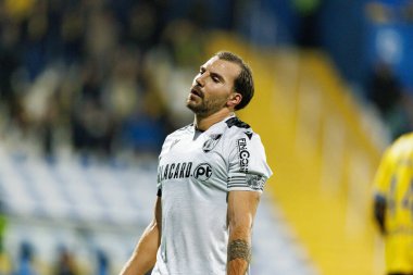 Liga Portekiz maçı sırasında Estoril Praia ve Vitoria SC takımları arasında Estadio Antonio Coimbra da Mota (Maciej Rogowski / Ball Raw Images)