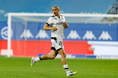Rodrigo Abascal Liga Portekiz maçı sırasında Estoril Praia ve Vitoria SC takımları arasında Estadio Antonio Coimbra da Mota 'da görüldü (Maciej Rogowski / Ball Raw Images)