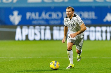 Liga Portekiz maçı sırasında Estoril Praia ve Vitoria SC takımları arasında Estadio Antonio Coimbra da Mota (Maciej Rogowski / Ball Raw Images)