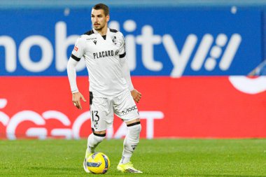 Joao Mendes, Liga Portekiz maçı sırasında Estoril Praia ve Vitoria SC takımları arasında Estadio Antonio Coimbra da Mota 'da görüldü (Maciej Rogowski / Ball Raw Images)