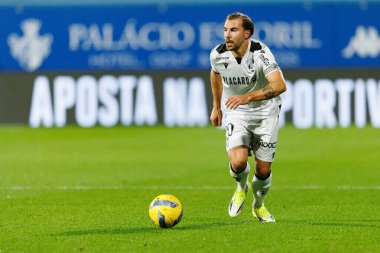 Liga Portekiz maçı sırasında Estoril Praia ve Vitoria SC takımları arasında Estadio Antonio Coimbra da Mota (Maciej Rogowski / Ball Raw Images)