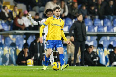 Jordan Holsgrove, Liga Portekiz maçı sırasında Estoril Praia ve Vitoria SC takımları arasında Estadio Antonio Coimbra da Mota (Maciej Rogowski / Ball Raw Images)