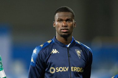 Kevin Boma, Liga Portekiz maçı sırasında Estoril Praia ve Vitoria SC takımları arasında Estadio Antonio Coimbra da Mota 'da görüldü (Maciej Rogowski / Ball Raw Images)