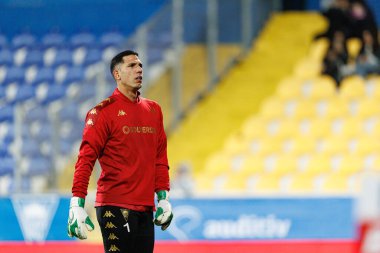 Joel Robles, Liga Portekiz maçı sırasında Estoril Praia ve Vitoria SC takımları arasında Estadio Antonio Coimbra da Mota 'da görüldü (Maciej Rogowski / Ball Raw Images)